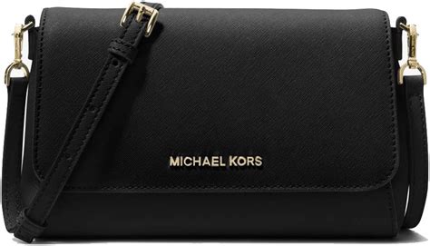 michael kors logo and leather convertible crossbody|Michael Kors saffiano handbag.